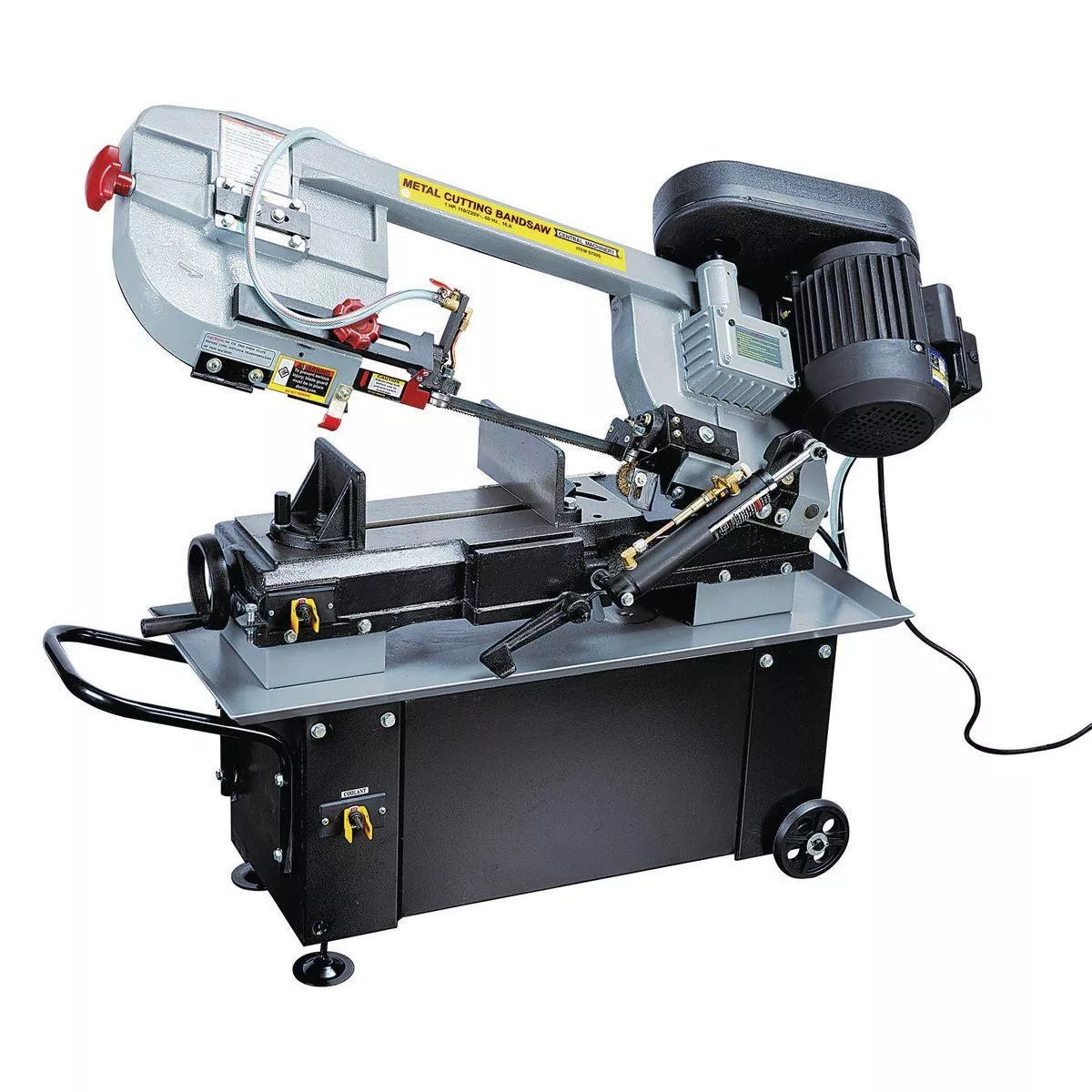 1 HP 7 In. x 12 In. Hydraulic Feed Metal Cutting Band Saw
