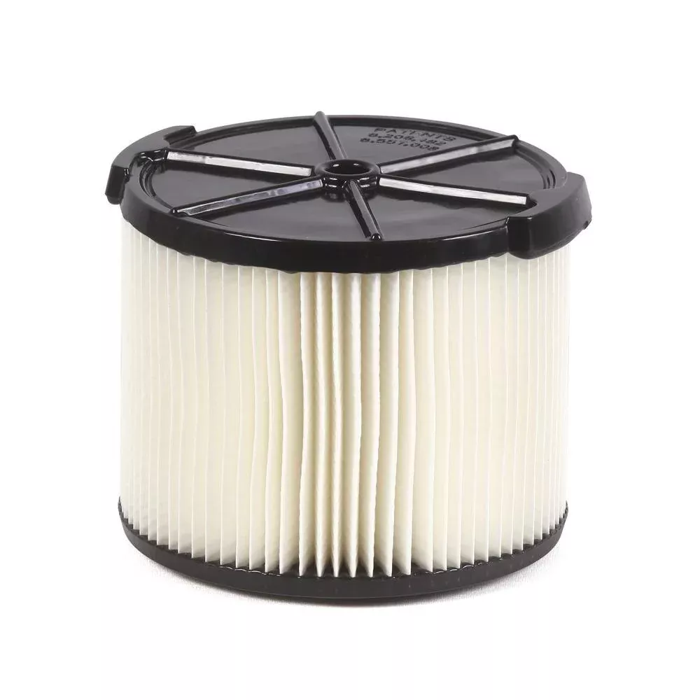 1-Layer Standard Pleated Paper Filter for 3 to 4.5 Gal. RIDGID Wet/Dry Shop Vacuums