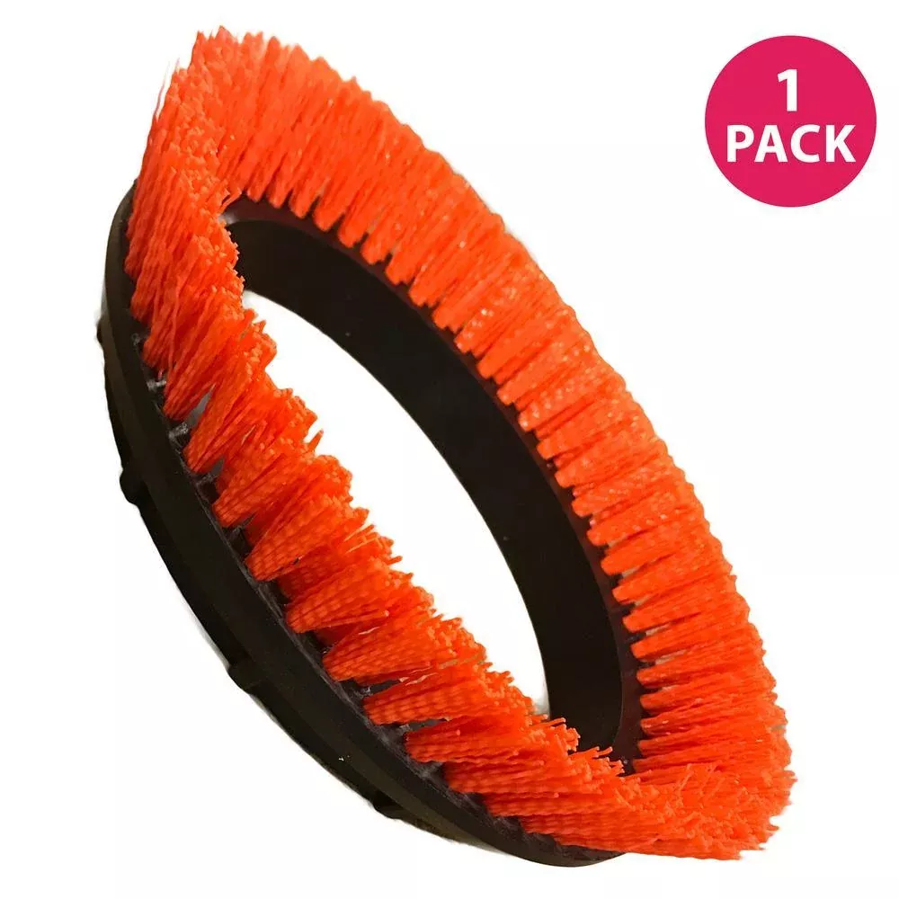 12 in. Replacement Oreck Crimped Polypropylene Scrub Brush Commercial 550MC ORB550MC Orbiter Machine 10.5 x 10.5 x 2.8