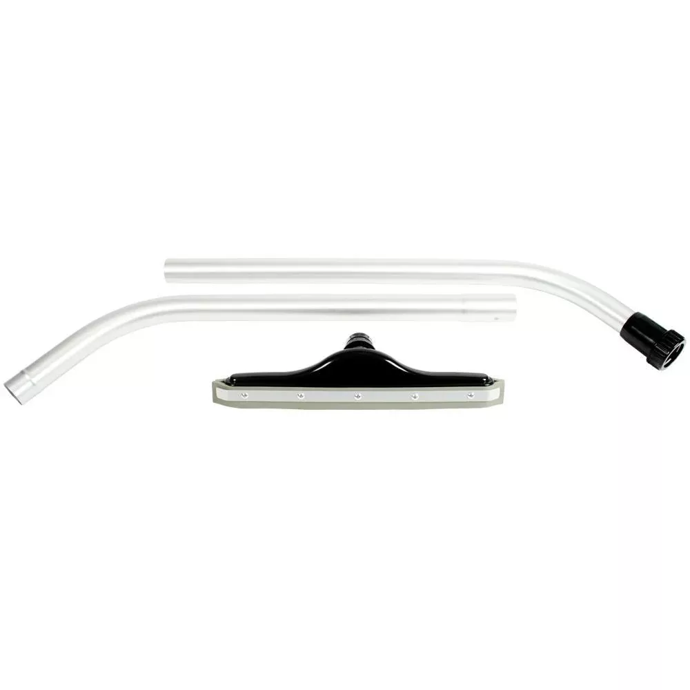 14 in. Squeegee Vacuum Tool and 2-Piece S-Wand for Wet/Dry Vacuums with 1-1/2 in. Dia Hose