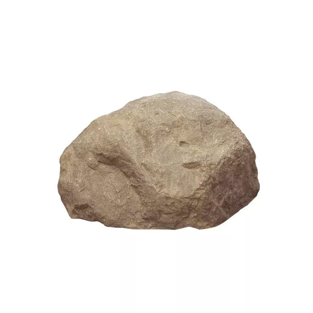 18 in. x 23 in. x 13 in. Fiberlite Medium Imitation Tan Landscape Rock