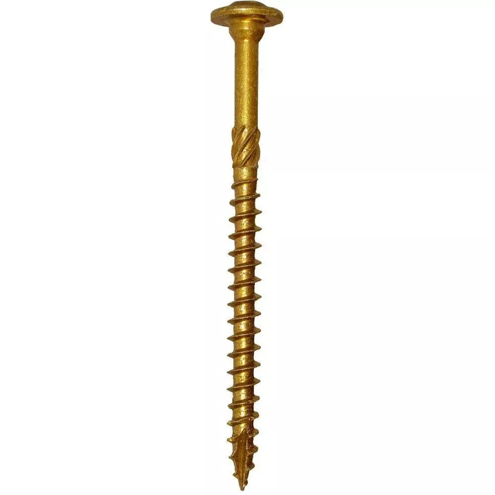 5/16 in. x 3-1/8 in. Star Drive Washer Head Rugged Structural Wood Screw (45-Pack)