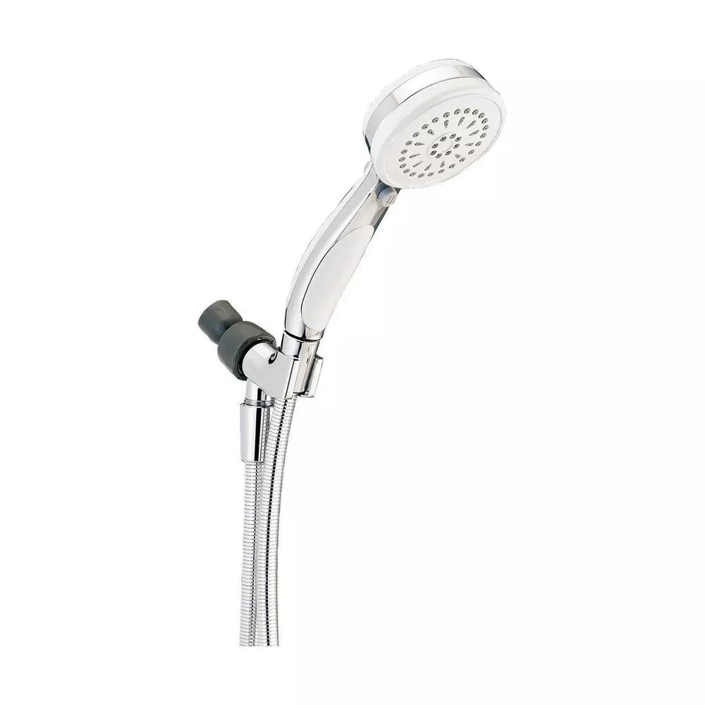 ActivTouch 9-Spray 3.8 in. Single Wall Mount Handheld Shower Head in White