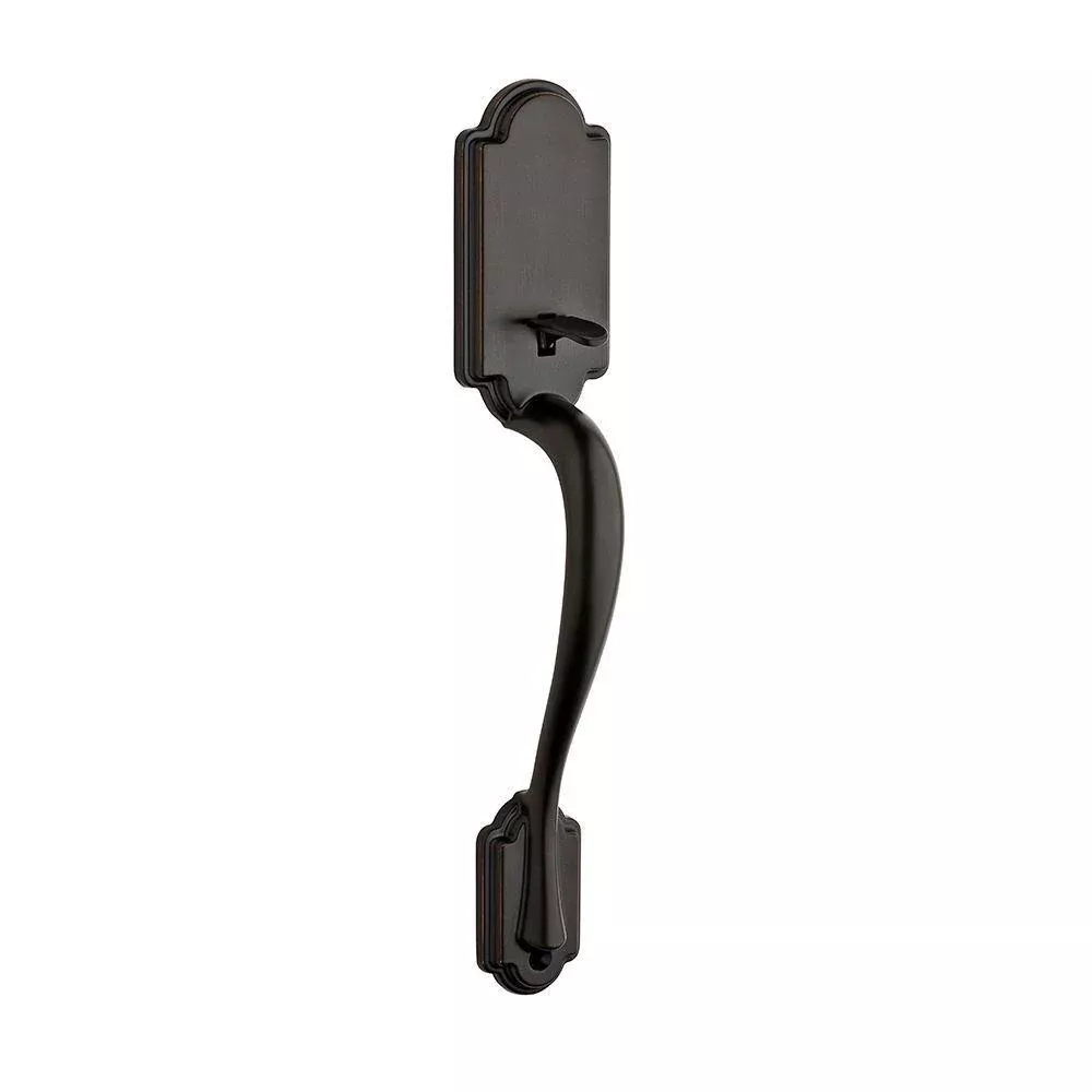 Arlington Venetian Bronze Handle Only without Deadbolt with Hancock Door Knob