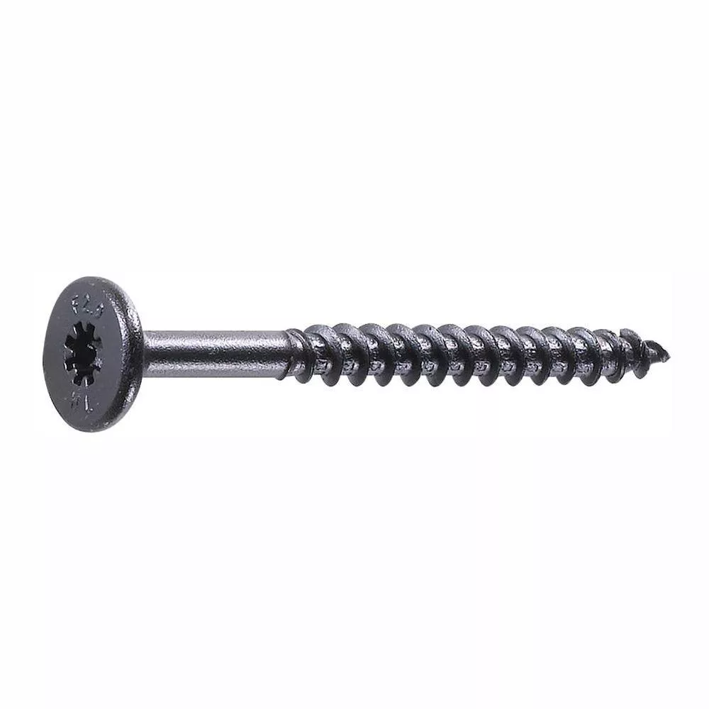 HeadLOK 3/16 in. 2-7/8 in. Star Drive, Flat Head Heavy Duty Wood Deck Screws (50-Pack)