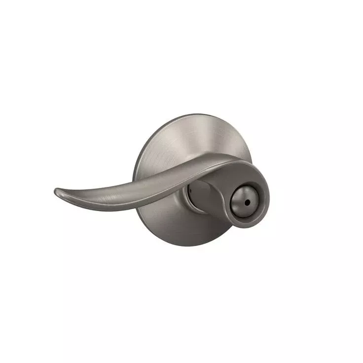 Sacramento Satin Nickel Privacy Door Lever
