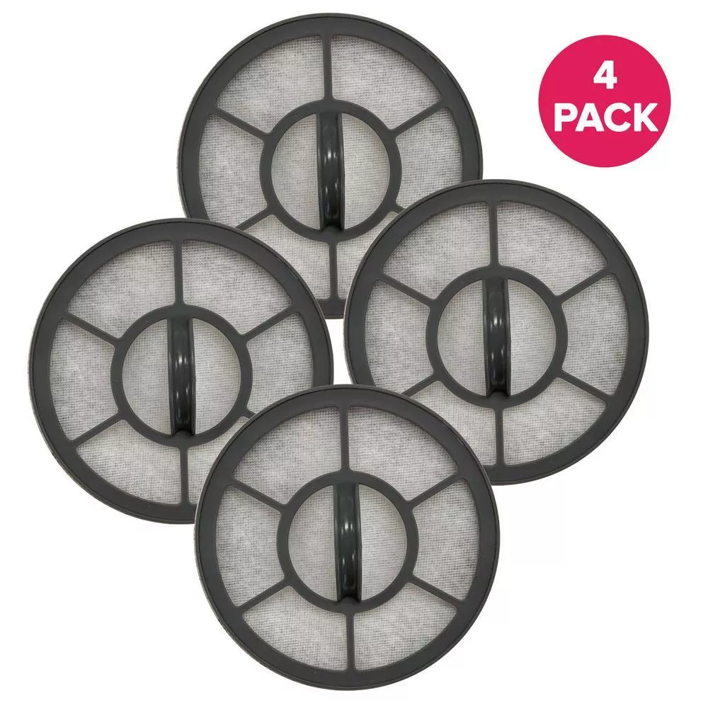 TC Eureka EF-7 Exhaust Vacuum Filter 091541 Fits AS3001A, AS3008A, AS3011A (4-Pack)