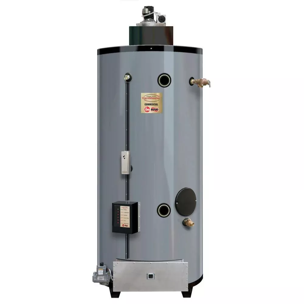 VentMaster Heavy Duty 100 Gal. 199.9K BTU Commercial Natural Gas Power Direct Vent Tank Water Heater